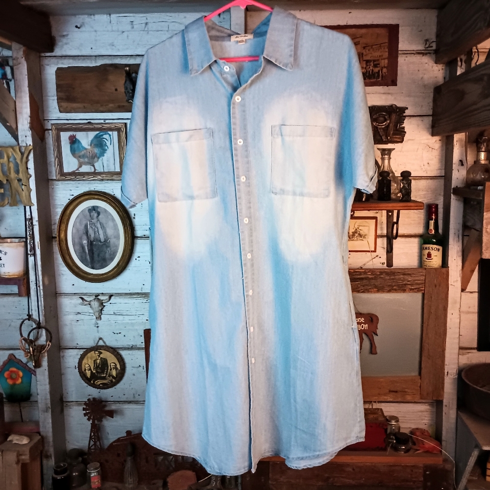 NWT She & Sho tunic shirt dress